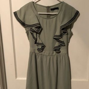 Mikarose A-line Flutter Sleeve Dress